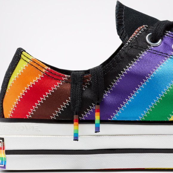 Converse Chuck 70 Ox Pride 167756C White/Black/Dark Roast Unisex  11.5 Men's - Picture 8 of 10